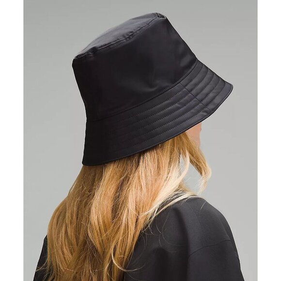 Nylon Bucket Hat - Black - Picture 4 of 4